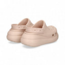 Zueco Plataforma Rosa  CROCS