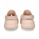 Zueco Plataforma Rosa  CROCS