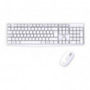 Kit Teclado y Ratón Inalámbrico APPROX APPMX420W Blanco