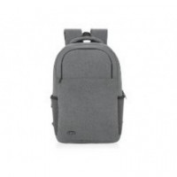 Mochila AISENS Poliéster para Portátil 15.6" Gris ASBG-BP083-GR