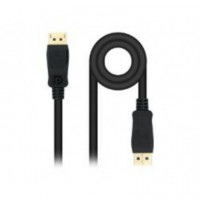 NANOCABLE Dp 1.4/M a Dp/m 1M Negro