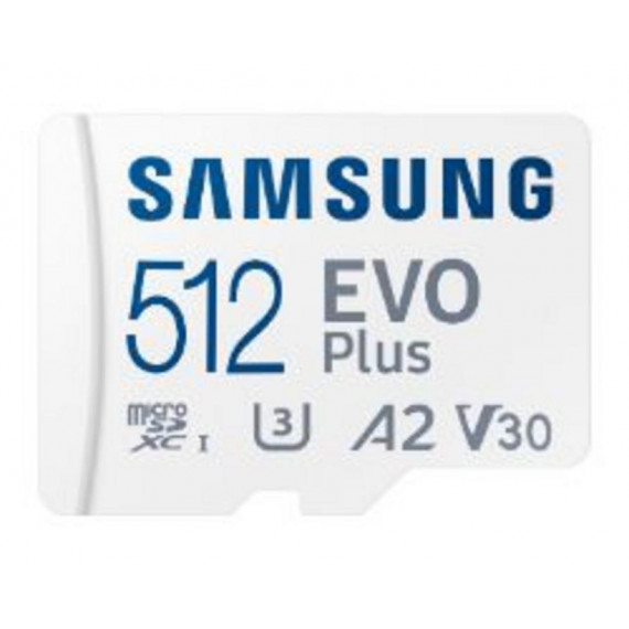 SAMSUNG Evo Select Microsdxc Uhs-i U3 512GB con Adaptador Sd