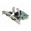 Controladora CONCEPTRONIC Pcie 1.1 2 Puertos RS-232