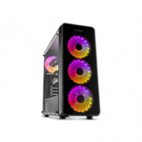 Caja NOX Hummer Tgm Rgb Atx/matx Negra