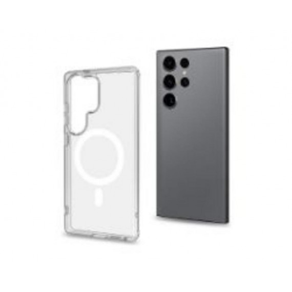 Funda Celly Gelskinmag Transparente para Samsung Galaxy S25 Ultra