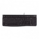 Teclado LOGITECH K120 USB Negro