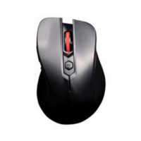 Ratón UNYKA UK-103 óptico Inalámbrico 2000 Dpi Negro