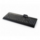 Teclado CONCEPTRONIC USB con Lector de Tarjetas Inteligentes Ckbesmartid