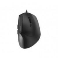 Ratón Vertical Ergonómico NILOX MOUSB3013 Usb-a 3600 Dpi Negro