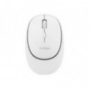 NILOX Ratón Dual-wireless Recargable Blanco