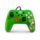 Mando Inalámbrico POWERA Enhanced para Nintendo Switch - Yoshi Verde