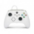 Mando con Cable POWERA para Xbox Series X|s Blanco