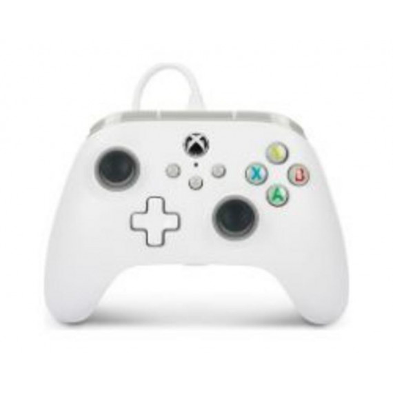 Mando con Cable POWERA para Xbox Series X|s Blanco