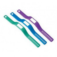 Correa Accesorio GARMIN Vívofit Grande Morado/turquesa/azul (010-12149-00)