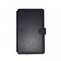 Funda con Teclado Universal APPROX 9" Polipiel Musb Negra