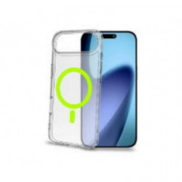 Funda CELLY Gelskin Magsafe para Iphone 15 Pro - Amarillo