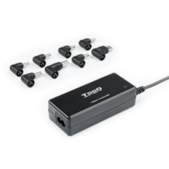 Cargador Universal Automático TOOQ 65W 8 Conectores Dc y USB