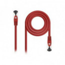 NANOCABLE CAT.8.1 Sstp 0.5M Rojo (10.20.2000-R)