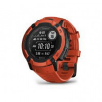 GARMIN Instinct 2X Solar - Rojo Llama (010-02805-01)