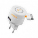 Cargador WOXTER de Viaje Retráctil 1A (tcu 1000 Min)