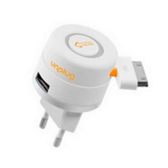 Cargador WOXTER de Viaje Retráctil 1A (tcu 1000 Min)