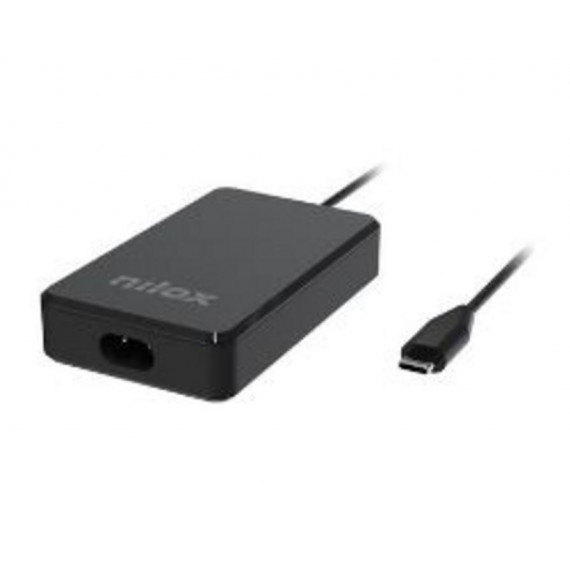 Cargador NILOX Gan Usb-c 90W para Portátil