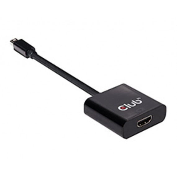 CLUB 3D Adaptador Mini Displayport 1.2 a HDMI 2.0 Activo CAC-2166