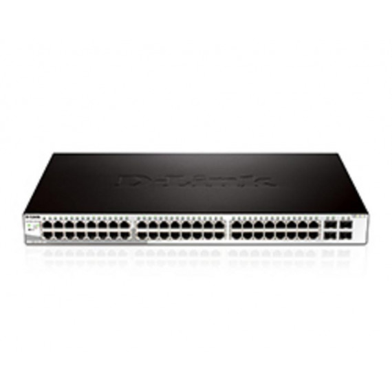 D-LINK Switch Smart Managed Gigabit 48 Puertos con 4 Sfp (DGS-1210-52)