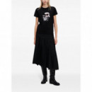 KARL LAGERFELD - Ikon Rs Duo T Shirt - 999 - A1W17131/999