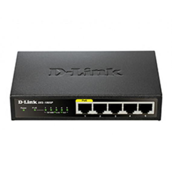 D-LINK DGS-1005P Switch Gigabit Poe, 5 Puertos