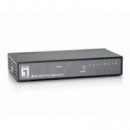 Switch LEVELONE 8 Puertos Gigabit Ethernet GEU-0822