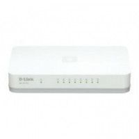D-LINK GO-SW-8G Switch de Escritorio Gigabit de 8 Puertos Blanco
