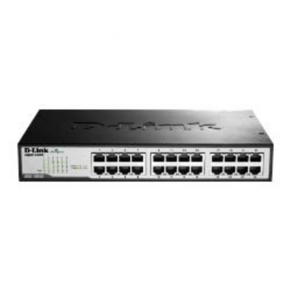 D-LINK DGS-1024D Switch Gigabit de 24 Puertos, para Rack 1U