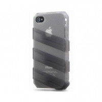 Funda Protectora COOLER MASTER Hard Case para Iphone 4/4S, Gris