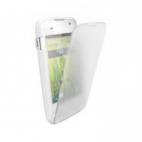Funda Folio Tpu Blanca para BQ Aquaris 3.5"