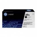 Toner Hp Laserjet 49X Negro 6000 Páginas (Q5949X)  HEWLETT PACKARD