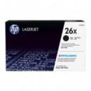 Toner Hp Laserjet Pro 26X Negro 9000 Páginas (CF226X)  HEWLETT PACKARD