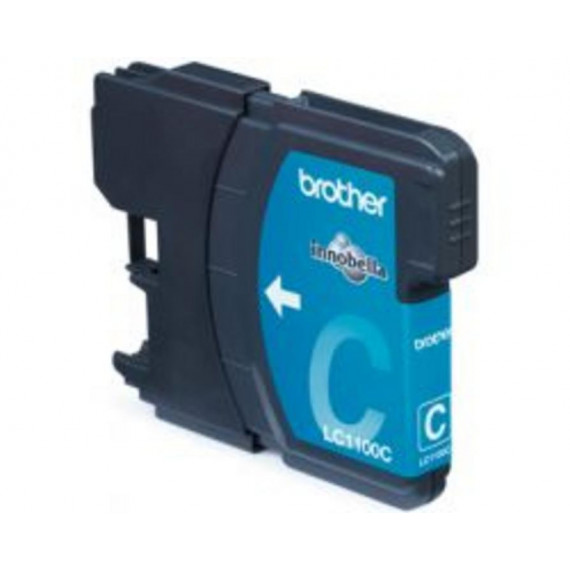 Cartucho de Tinta Original BROTHER LC1100C Cian (325 Páginas)