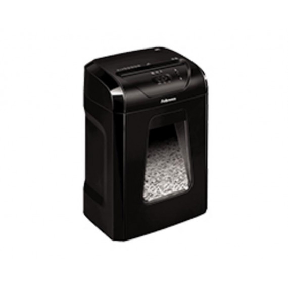 Destructora FELLOWES 12C 19L P-4 Negra (7120101)