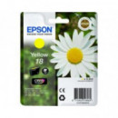 Cartucho de Tinta Original EPSON 18 T1804 Amarillo