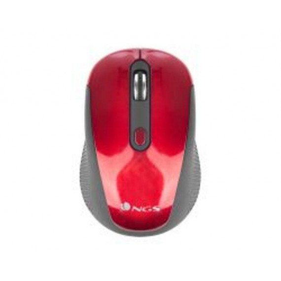 NGS Ratón óptico Inalámbrico Haze Red 1600 Dpi