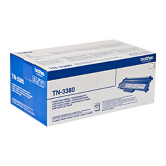 Toner BROTHER Laser Negro 8000 Páginas (TN-3380)