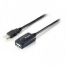 Cable Repetidor Activo USB 2.0 Equip, 5M Negro  EQUIP