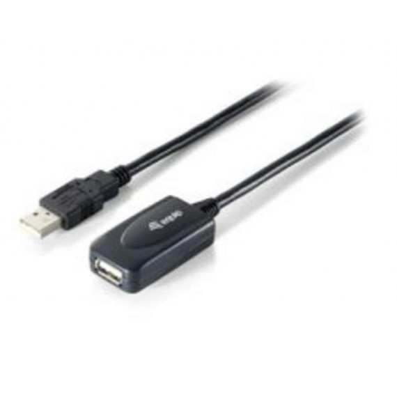 Cable Repetidor Activo USB 2.0 Equip, 5M Negro  EQUIP