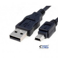 NANOCABLE Cable USB 2.0 A/m a Mini USB B/m 1.8M Negro