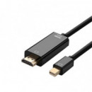 Cable AISENS Mini Displayport a HDMI 2M Negro