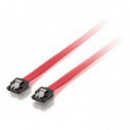 Cable EQUIP Sata Ii Macho a Macho 0.5M Rojo/negro