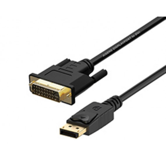 Cable AISENS Displayport a DVI 2M Negro