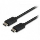 Cable EQUIP Usb-c/m a Usb-c/m 1M Negro (EQ12888307)