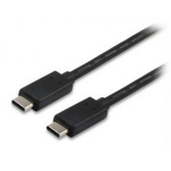 Cable EQUIP Usb-c/m a Usb-c/m 1M Negro (EQ12888307)
